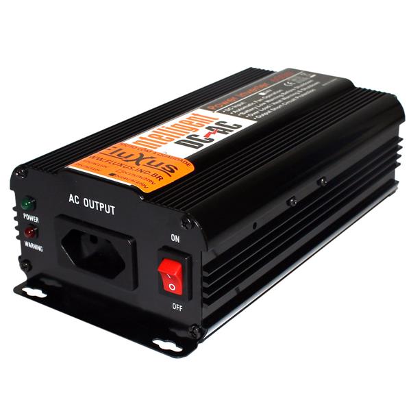 Inversor de Potência E-24V S-220VAC 60HZ 600W Fluxus FPI 0K60-24/22U MICROC. 28712 28712