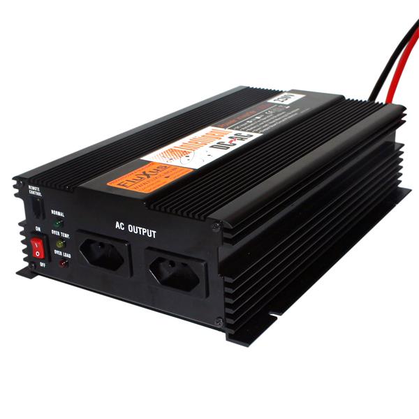 Inversor de Potência E-12V S-220VAC 60HZ 1000W Fluxus FPI 1K-12/22R MICROC. 27131 27131