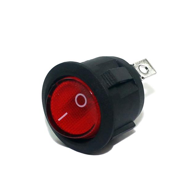 Interruptor de Tecla Vermelho KCD1-106N 28379 28379