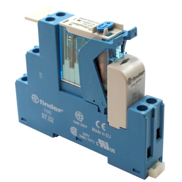 Relé Modular de Interface Finder 4C.02.9.024.0050 SPA 29725 29725