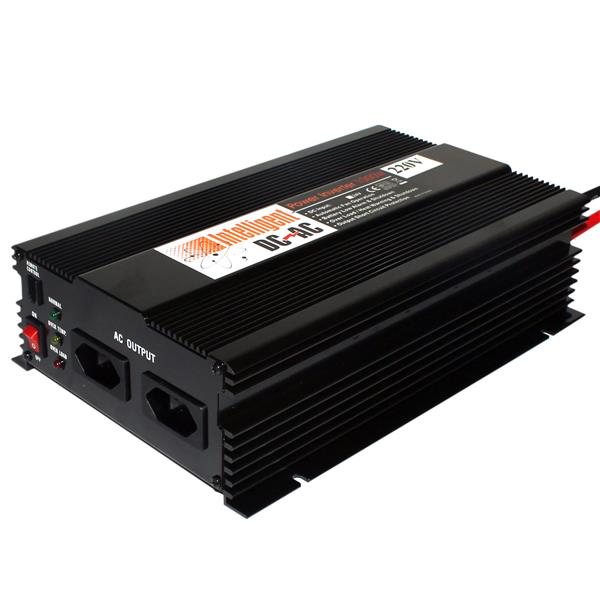 Inversor de Potência E-24V S-220VAC 60HZ 1000W Fluxus FPI 1K-24/22R MICROC. 31651 31651