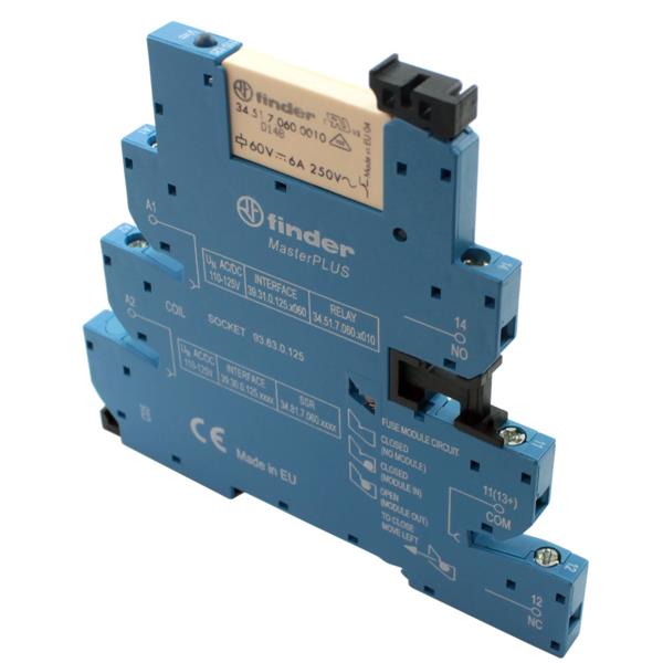 Relé Modular de Interface Finder 39.31.0.125.0060 32994 32994