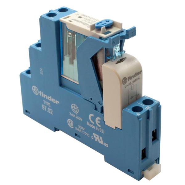 Relé Modular de Interface Finder 4C.02.9.125.0050 SPA 33072 33072