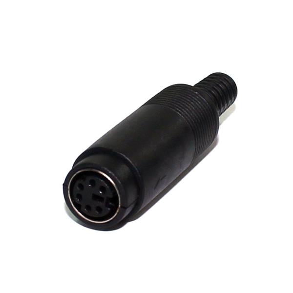 Conector Mini Din Fêmea 6 Vias 19821 19821