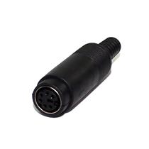 Conector Mini Din Fêmea 6 Vias 19821 19821 
