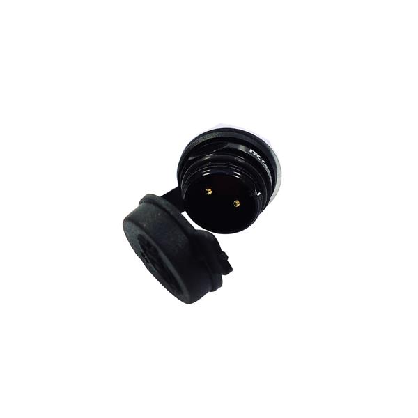 Conector Circular Macho 2 Vias M16 para Painel JA/P2P 5573 5573
