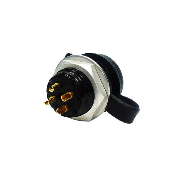 Conector Circular Macho 4 Vias M16 para Painel JA/P4P 5551 5551