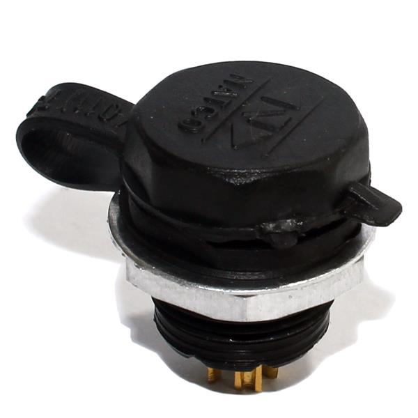 Conector Circular Fêmea 4 Vias M16 para Painel JA/P4I 27951 27951