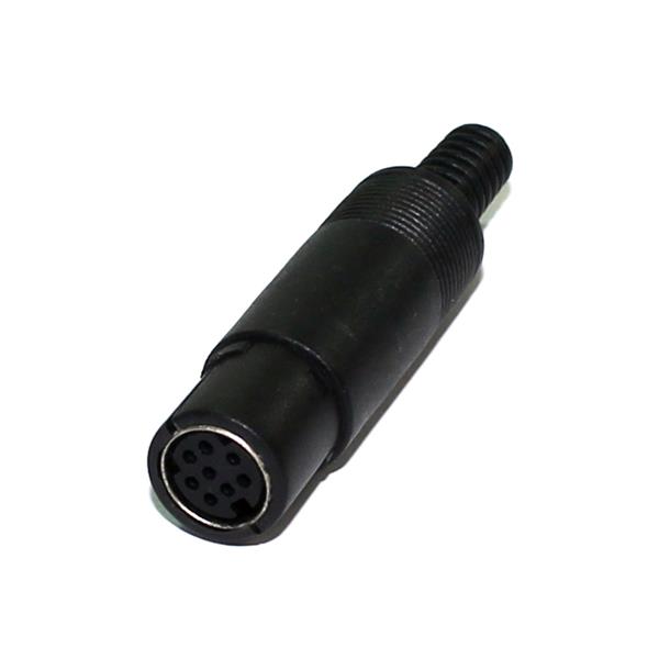 Jack Mini Din Fêmea 8 Pinos para Cabo 26177 26177