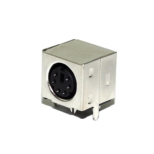 Jack Mini Din 6 Pinos 90° Fêmea para CI 27507 27507