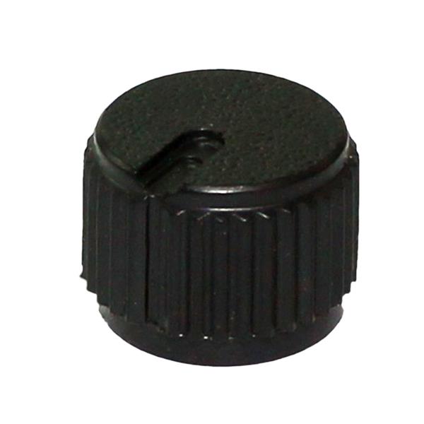 Knob Plástico com Parafuso Preto AD-215 21131 21131