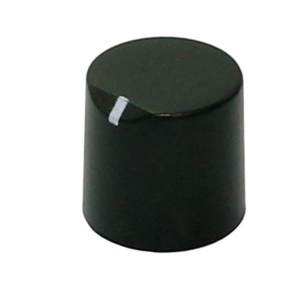 Knob Plástico Estriado Preto KP-05E 2318 2318