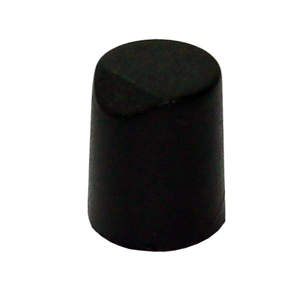 Knob Plástico para Push Button Preto PB-09 2319 2319