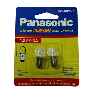 Lâmpada Krypton 4,8V 500mA para Lanterna Panasonic MB-48P05K 13556 13556 