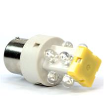 Lâmpada Led BA15S Laranja Metaltex S15-L57O 32018 32018 