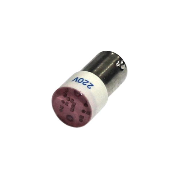 Lâmpada Led 220V BA9S Vermelha 30437 30437