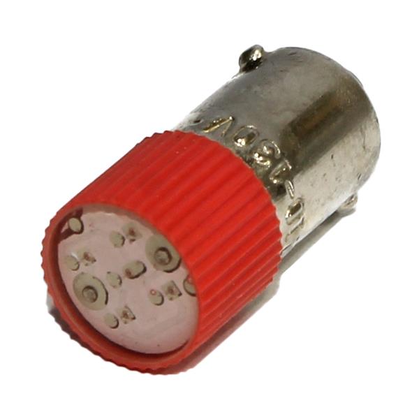 Lâmpada Led 130V BA9S Vermelha 30474 30474
