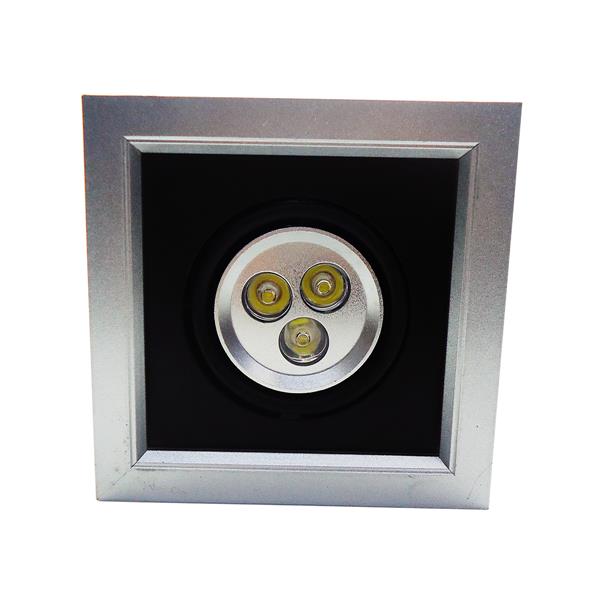 Luminária Led Embutir 3W Luz Branca 85-265VCA FLU-24-031-3W 31932 31932