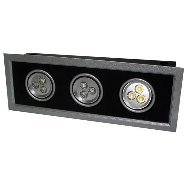 Luminária Led Embutir 9W Luz Branca 85-265VCA FLU-24-033-9W 31933 31933