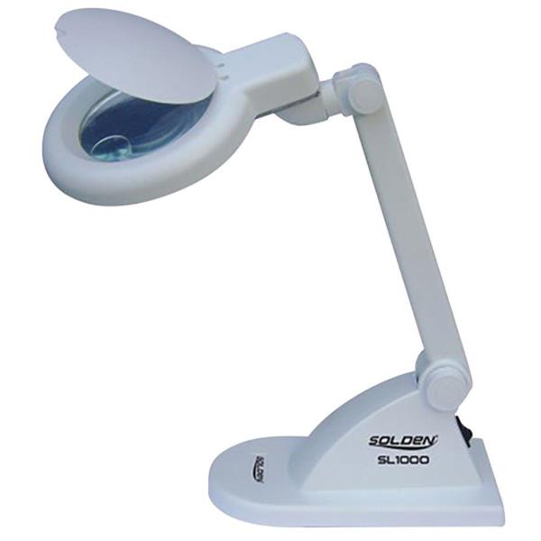 Lupa de Mesa com Iluminação 220V Icel SL-1000 25248 25248