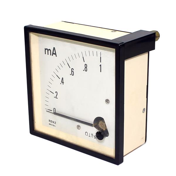 Miliamperímetro Analógico Renz BM-96 0/1mA 13796 13796