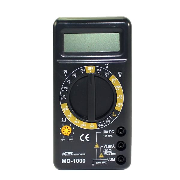 Multímetro Digital Icel MD-1000 5941 5941