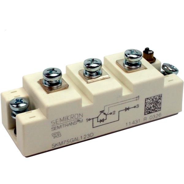 Módulo IGBT SEMIKRON SKM 75 GAL 123D 8202 8202