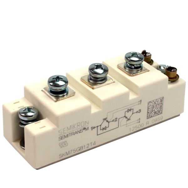 Módulo IGBT SEMIKRON SKM 75 GB 12 T4 = SKM 75 GB 128D 7961 7961