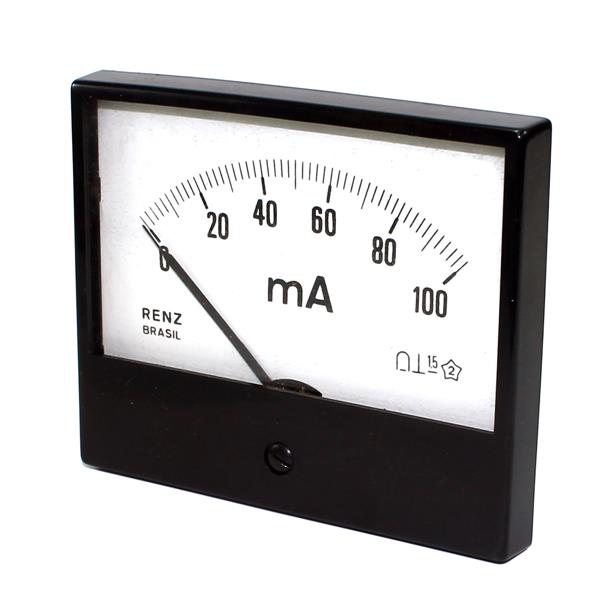 Miliamperímetro Analógico Renz BM-116 0/100mA 13959 13959