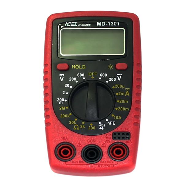 Multímetro Digital Icel MD-1301 5863 5863