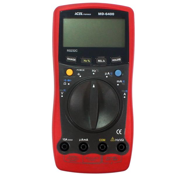 Multímetro Digital Icel MD-6400 24251 24251