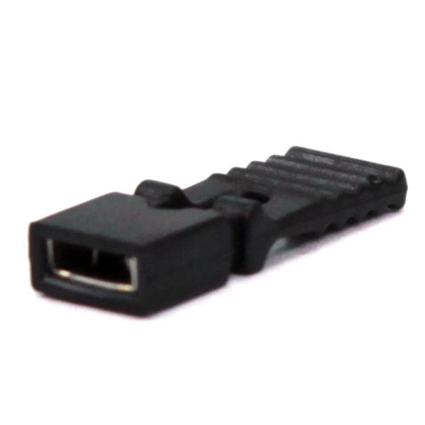 Jumper com Aba Preto 2,54mm Metaltex JC 27996 27996