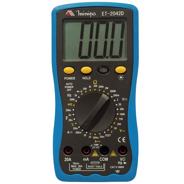 Multímetro Digital Minipa ET-2042D 28868 28868