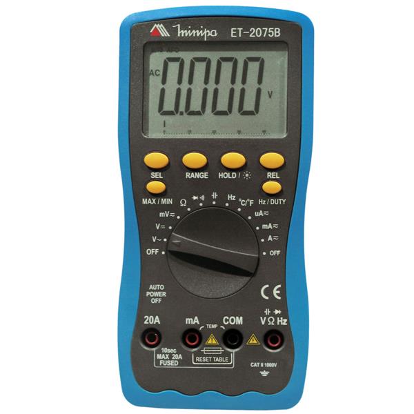 Multímetro Digital Minipa ET-2075B 28870 28870