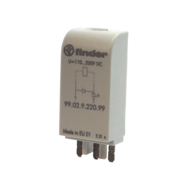 Módulo de Sinalização e Proteção Finder 99.02.9.220.99  29978 29978