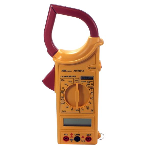 Alicate Amperímetro Digital Icel AD-9901A 27084 27084