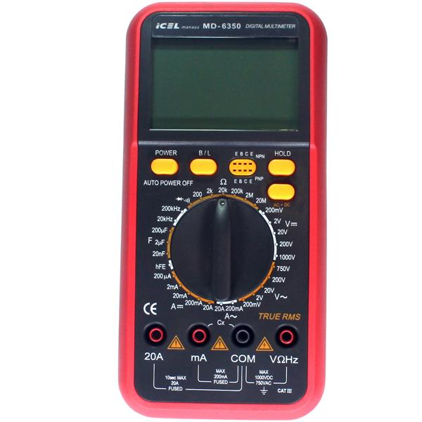 Multímetro Digital Icel MD-6350 25330 25330