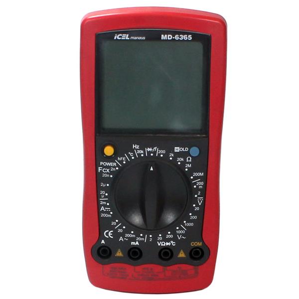 Multímetro Digital Icel MD-6365 25610 25610
