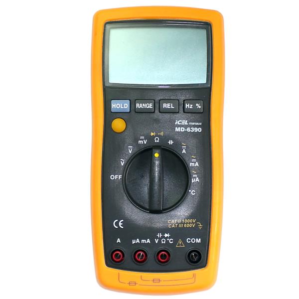 Multímetro Digital Icel MD-6390 25611 25611