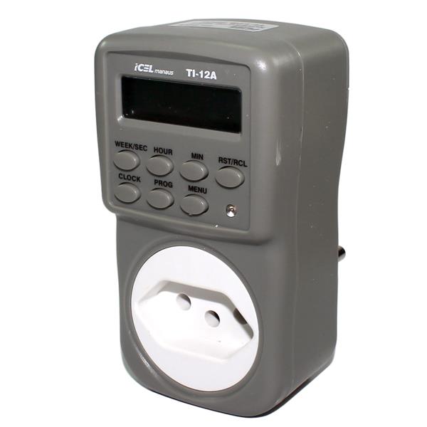 Timer Digital 127V Icel TI-12A 25400 25400