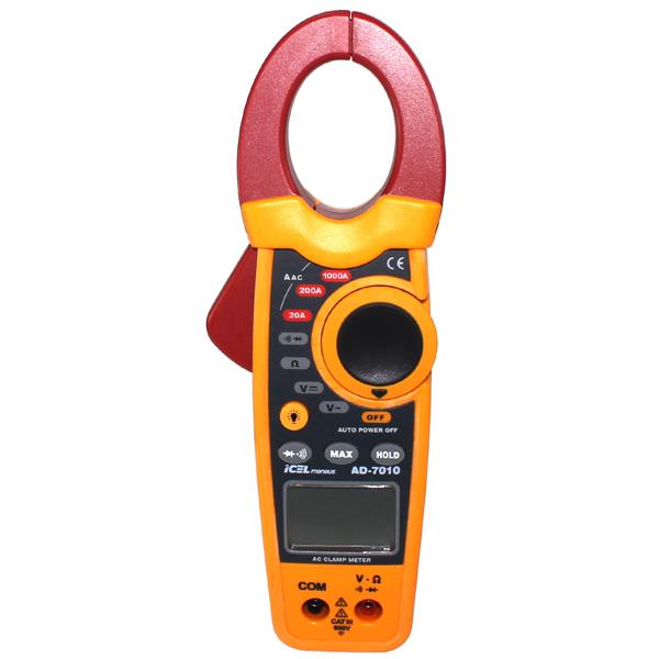 Alicate Amperímetro Digital Icel AD-7010 25383 25383