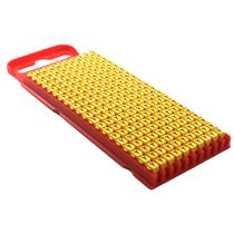 Marcador de Cabo de Encaixe 0,5 a 1,5mm Hellermann W1 Letra "Y" Amarelo cartela com 200 peças 33240 33240