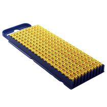 Marcador de Cabo de Encaixe 1,5 a 2,5mm Hellermann W2 Número "0" Amarelo cartela com 200 peças 33243 33243