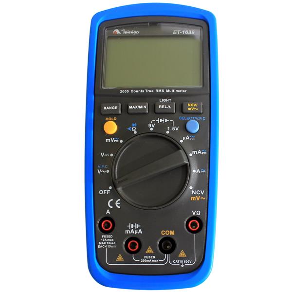 Multímetro Digital Minipa ET-1639 34078 34078