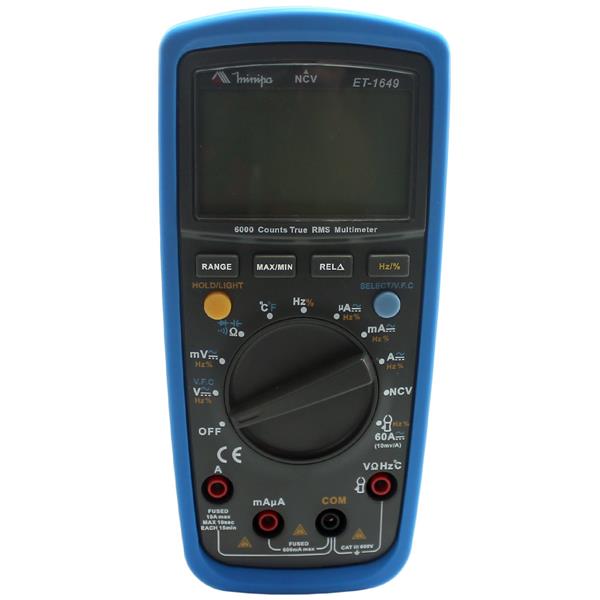 Multímetro Digital Minipa ET-1649 34079 34079