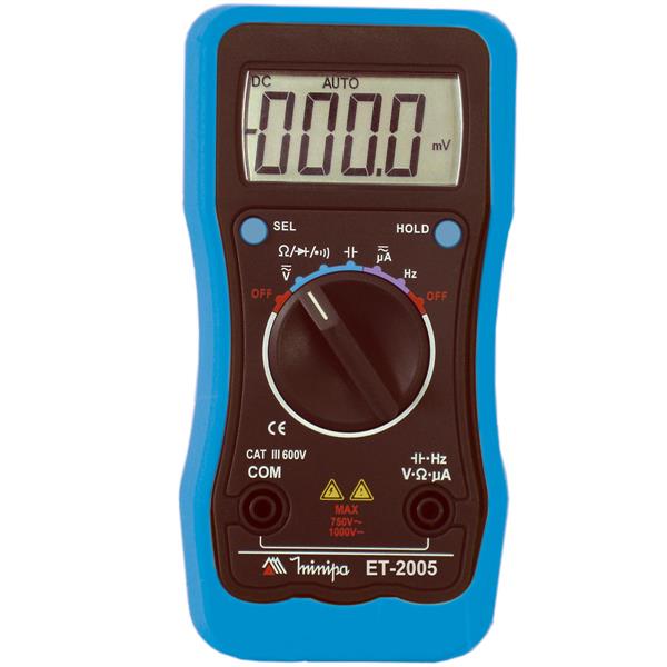 Multímetro Digital Minipa ET-2005 33730 33730