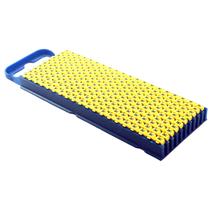 Marcador de Cabo de Encaixe 1,5 a 2,5mm Hellermann W2 Letra "M" Amarelo cartela com 200 peças 33256 33256