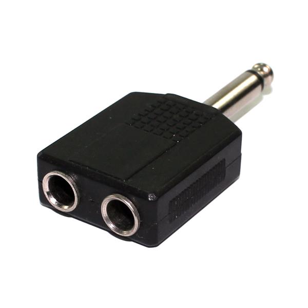 Adaptador Plug P10 Mono X 2 Jack J10 Stereo 19813 19813