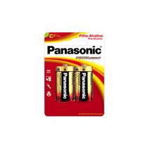 Pilha Alcalina C Panasonic LR14 cartela com 2 unidades 13541 13541 