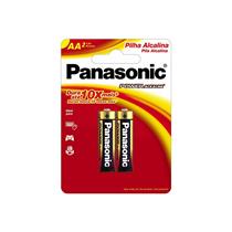 Pilha Alcalina AA Panasonic LR6XAB/2B cartela com 2 unidades 13543 13543